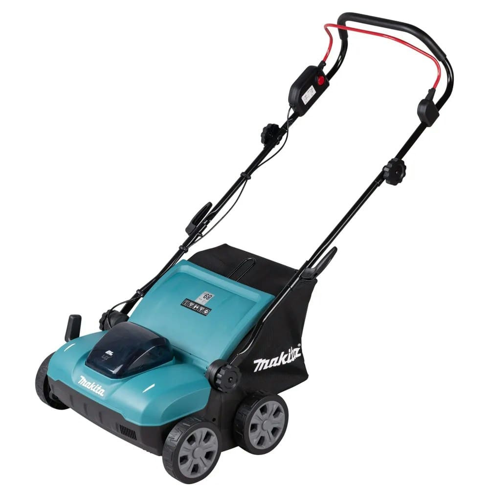 Makita DUV320 Pystyleikkuri / sammaleenpoistaja / nurmikonilmaaja /